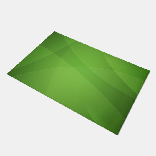 Paillasson Élégant vert Abstrait (Incliné)