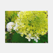 Paillasson Élégante Chartreuse Vert Limelight Hydrangea (Devant)