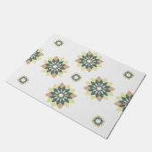 Paillasson Élégante Étoile géométrique moderne éclate (Incliné)