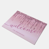 Paillasson Elégante parties scintillant élégante en or rose r (Incliné)