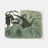 Paillasson Elf Fairies Elves Lune Scène nocturne Oiseau Volan (Devant)