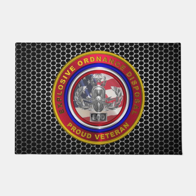 Paillasson Élimination des munitions explosives (EOD) Ancien  (Devant)