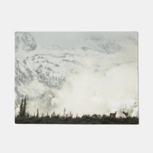Paillasson Elk at Grand Teton National Park Photographie
