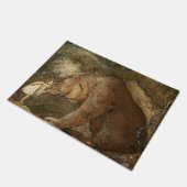 Paillasson "Elle a embrassé l'ours" par John Bauer (Incliné)