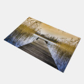 Paillasson Embarcadère sur le fleuve Ukraine (Incliné)