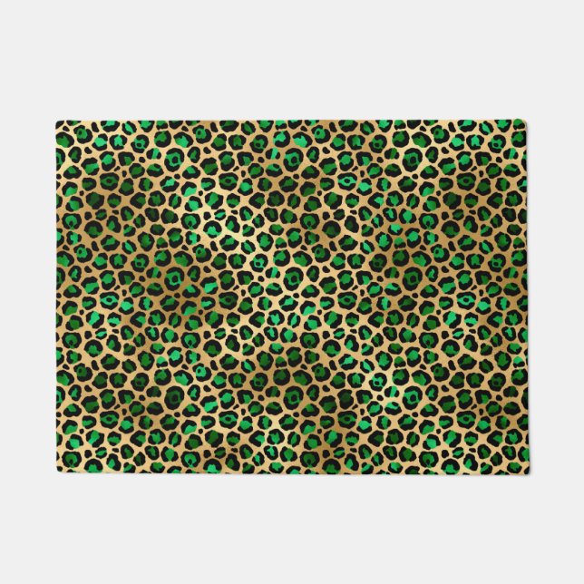 Paillasson Emerald et Gold Safari Series Design 8 (Devant)