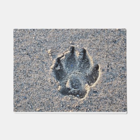 PAILLASSON EMPREINTE DANS LE SABLE (Devant)