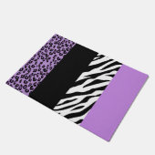 Paillasson Empreinte de léopard, Zebra Print, Poster de anima (Incliné)