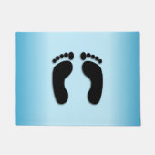 Paillasson Empreintes bleues (Devant)