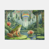 Paillasson Enchanter William Morris Frog dans une forêt (Devant)