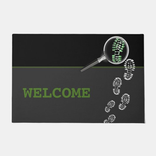 Paillasson Enquêteur sur la scène de crime (Devant)