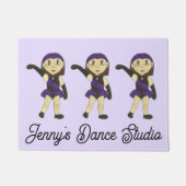 Paillasson Enseignant customisé Jazz Dancer Dance School Stud (Devant)
