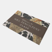 Paillasson Enseignant moderne personnalisé (Incliné)