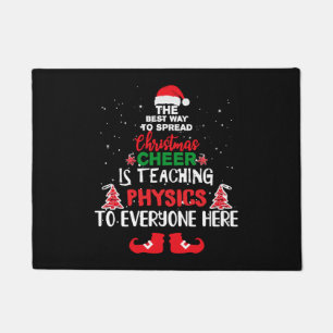 Paillasson Enseignants en physique de Noël, Enseignant de Noë