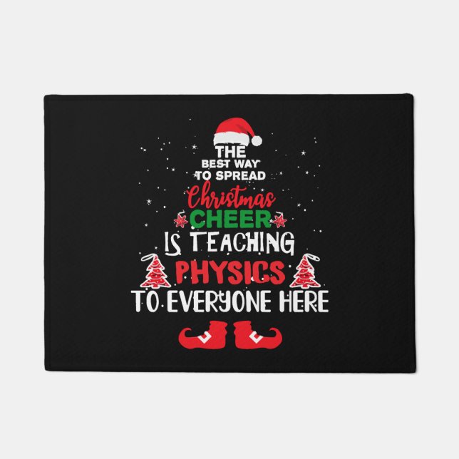 Paillasson Enseignants en physique de Noël, Enseignant de Noë (Devant)