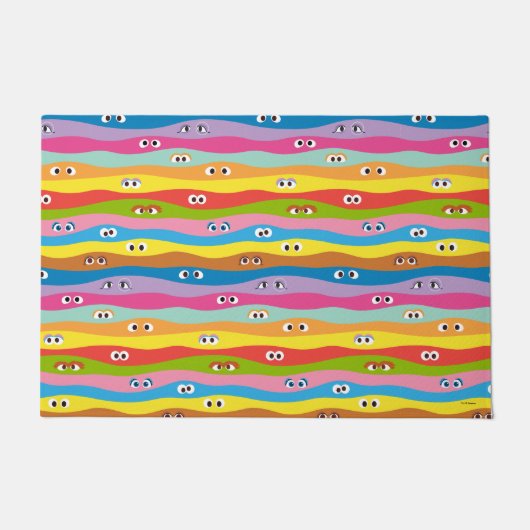 Paillasson Ensemble Motif des yeux (Devant)