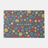 Paillasson Ensemble Polka Motif (Devant)