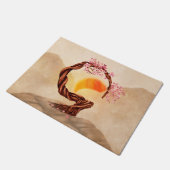 Paillasson Enso Zen Blossoming Sakura Bonsai (Incliné)