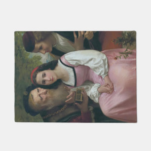 Paillasson Entre richesse et amour (par Bouguereau)