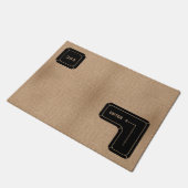 Paillasson Entrée & Echap Clé Design Ordinateur Amusant Accue (Incliné)