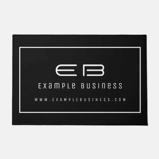 Paillasson Entreprise moderne professionnelle minimale (Devant)