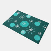 Paillasson Époque atomique Turquoise (Incliné)