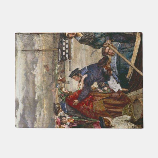 Paillasson Épouses et épouses des marins (par John Lee) (Devant)