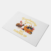 Paillasson Équipe D'Action D'Amitié Se Frapper En T-Shi Surdi (Incliné)