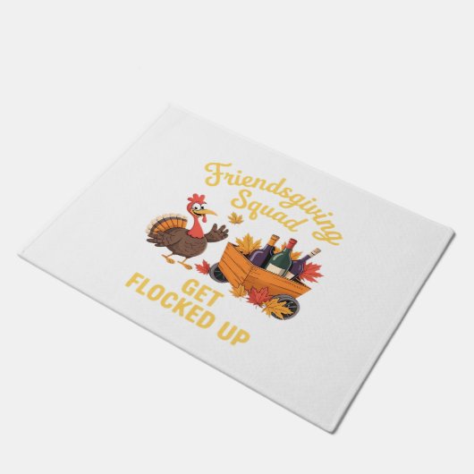 Paillasson Équipe D'Action D'Amitié Se Frapper En T-Shi Surdi (Incliné)