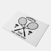 Paillasson Équipe de badminton (Incliné)