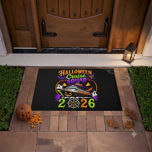 Paillasson Équipe de croisière Halloween 2026 tenue coordonné