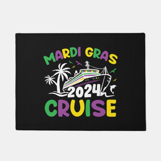 Paillasson Équipe de croisière Mardi Gras (Devant)