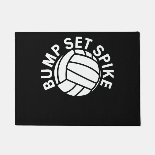 Paillasson Équipe de volley-ball de pointe (Devant)