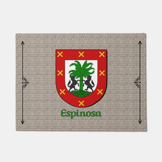 Paillasson Espinosa Bouclier historique sur Cobblestone (Devant)