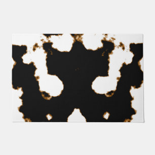 Paillasson Essai de Rorschach d'une carte de tache d'encre