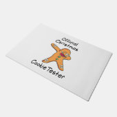 Paillasson Essai officiel de cookie de Noël (Incliné)