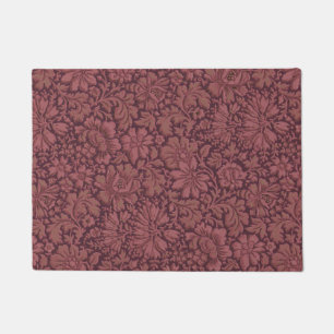 Paillasson Esthétique vintage sur toute l'impression florale
