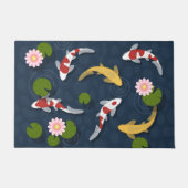 Paillasson Étang japonais de poissons Koi (Devant)