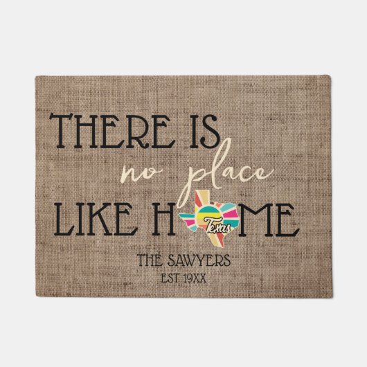 Paillasson État du Texas (Devant)