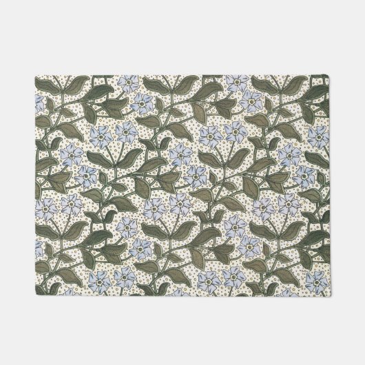 Paillasson Été Périwinkel Fleur Plutôt Élégant Floral (Devant)