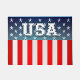 Paillasson Étoile-a orné le style de paillettes