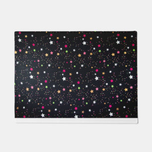 Paillasson étoile colorée