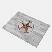 Paillasson Étoile occidentale rustique de style (Incliné)