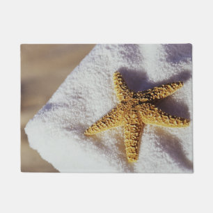 Paillasson Étoiles de mer sur une serviette