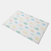 Paillasson Étoiles et nuages Pastel (Incliné)