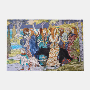 Paillasson Eugene Grasset - Panneau décoratif Harmony