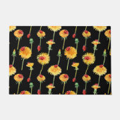 Paillasson Évier de cuisine Ladybugs et Dandelions (Devant)