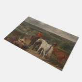 Paillasson Exercice des chevaux royaux (art équin) (Incliné)