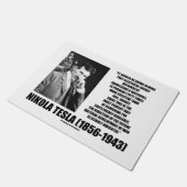 Paillasson Exploitation de la citation de Tesla de l'énergie (Incliné)