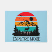 Paillasson Explorez Plus Mountain Nature Adventure Outdoor (Devant)